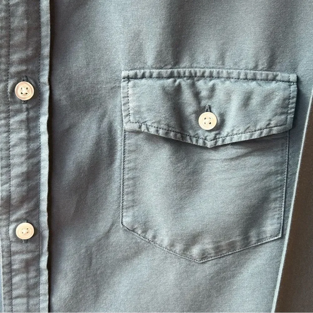 J. Crew Blue Long Sleeve Shirt XL Slim